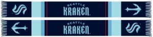 Seattle Kraken Bar Graphic Scarf - Hockey Fan Winter Accessory