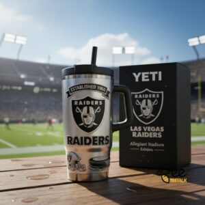 Unisex Las vegas Raiders Graphic Tumbler for Fans