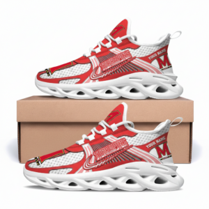 Maryland Terrapins Personalized Clunky Sneaker Max Soul Shoes