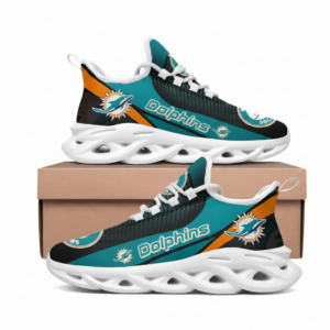 National Football League Miami Dolphins Air Max Shoes Air Cushion Sneakers