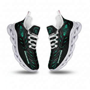 Michigan State Spartans Custom Name Clunky Unique Air Max Shoes Air Cushion Sneakers
