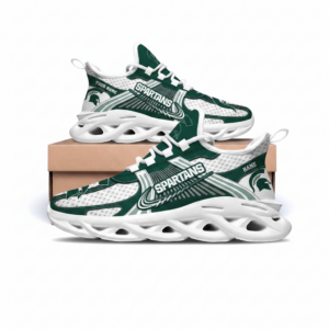 Michigan State Spartans Personalized Clunky Sneaker Max Soul Shoes
