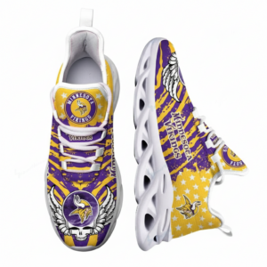 National Football League Minnesota Vikings Air Max Shoes Air Cushion Sneakers