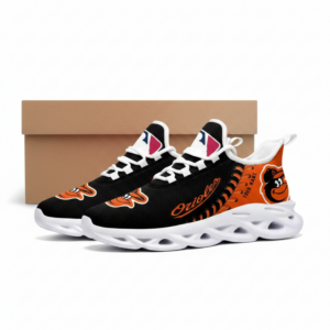 Major League Baseball Baltimore Orioles Unique Design Custom Name Air Max Shoes Air Cushion Sneakers