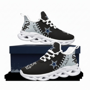 Major League Baseball Chicago White Sox Unique Design Custom Name Air Max Shoes Air Cushion Sneakers