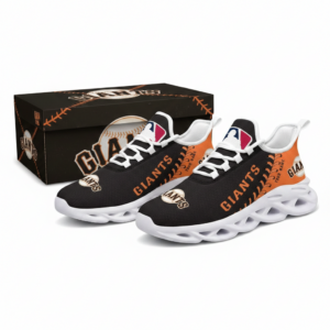 Major League Baseball San Francisco Giants Unique Design Custom Name Air Max Shoes Air Cushion Sneakers