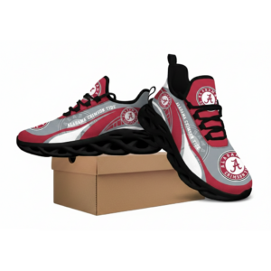 NCAA Alabama Crimson Tide Football Clunky Unique Air Max Shoes Air Cushion Sneakers