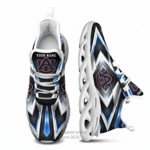 NCAA Auburn Tigers Football Team Custom Name Clunky Unique Air Max Shoes Air Cushion Sneakers