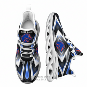 NCAA Boise State Broncos Football Team Custom Name Clunky Unique Air Max Shoes Air Cushion Sneakers