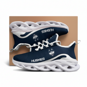 NCAA Connecticut Huskies Unique Air Max Shoes Air Cushion Sneakers