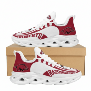NCAA Custom Name Arkansas Razorbacks Sneaker Unique Air Max Shoes Air Cushion Sneakers
