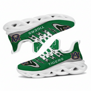 NCAA Custom Name Auburn Tigers Saint Patrick'S Day Unique Air Max Shoes Air Cushion Sneakers
