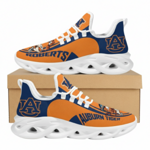 NCAA Custom Name Auburn Tigers Sneaker Unique Air Max Shoes Air Cushion Sneakers