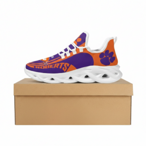 NCAA Custom Name Clemson Tigers Sneaker Unique Air Max Shoes Air Cushion Sneakers