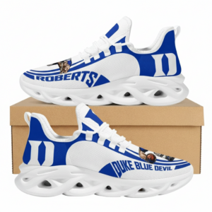NCAA Custom Name Duke Blue Devils Sneaker Unique Air Max Shoes Air Cushion Sneakers