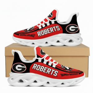 NCAA Custom Name Georgia Bulldogs Sneaker Unique Air Max Shoes Air Cushion Sneakers