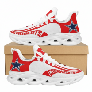 NCAA Custom Name Nebraska Cornhuskers Sneaker Unique Air Max Shoes Air Cushion Sneakers