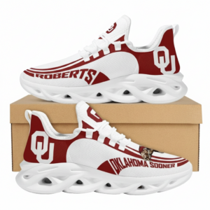 NCAA Custom Name Oklahoma Sooners Sneaker Unique Air Max Shoes Air Cushion Sneakers