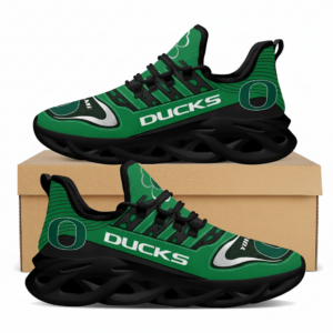 NCAA Custom Name Oregon Ducks Saint Patrick'S Day Unique Air Max Shoes Air Cushion Sneakers