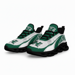 NCAA Hawaii Rainbow Warriors Football Clunky Unique Air Max Shoes Air Cushion Sneakers