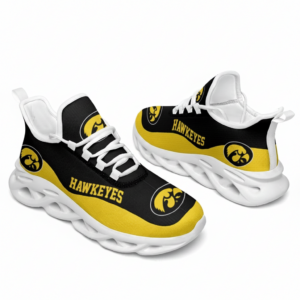 NCAA Iowa Hawkeyes Unique Air Max Shoes Air Cushion Sneakers