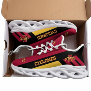 NCAA Iowa State Cyclones Unique Air Max Shoes Air Cushion Sneakers