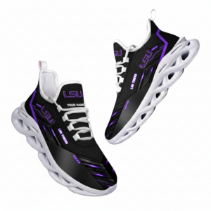 NCAA Lsu Tigers And Lady Tigers Custom Name Clunky Unique Air Max Shoes Air Cushion Sneakers