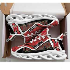 NCAA Maryland Terrapins Air Max Shoes Air Cushion Sneakers