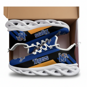 NCAA Memphis Tigers Unique Air Max Shoes Air Cushion Sneakers