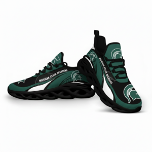 NCAA Michigan State Spartans Football Clunky Unique Air Max Shoes Air Cushion Sneakers