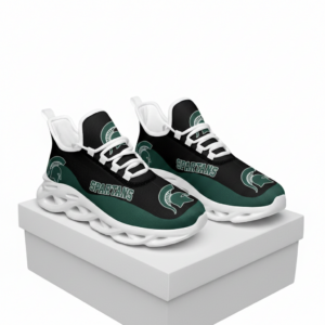NCAA Michigan State Spartans Unique Air Max Shoes Air Cushion Sneakers