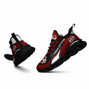 NCAA Mississippi State Bulldogs Football Clunky Unique Air Max Shoes Air Cushion Sneakers