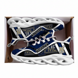 NCAA Navy Midshipmen Air Max Shoes Air Cushion Sneakers