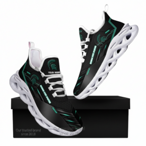 NCAA Ncaa Michigan State Spartans Custom Name Clunky Unique Air Max Shoes Air Cushion Sneakers