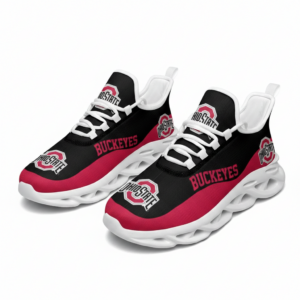 NCAA Ohio State Buckeyes Unique Air Max Shoes Air Cushion Sneakers