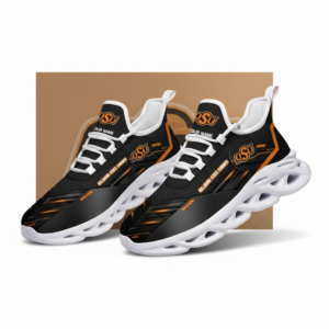 NCAA Oklahoma State Cowboys Custom Name Clunky Unique Air Max Shoes Air Cushion Sneakers
