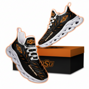 NCAA Oklahoma State Cowboys Ncaa Custom Name Clunky Unique Air Max Shoes Air Cushion Sneakers