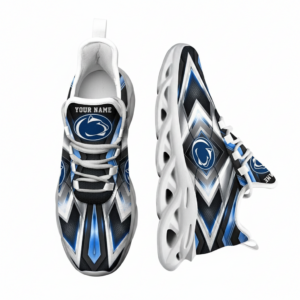 NCAA Penn State Nittany Lions Football Team Custom Name Clunky Unique Air Max Shoes Air Cushion Sneakers