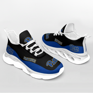 NCAA Pittsburgh Panthers Unique Air Max Shoes Air Cushion Sneakers