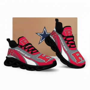 NCAA Rutgers Scarlet Knights Football Clunky Unique Air Max Shoes Air Cushion Sneakers