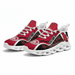 NCAA Rutgers Scarlet Knights Air Max Shoes Air Cushion Sneakers