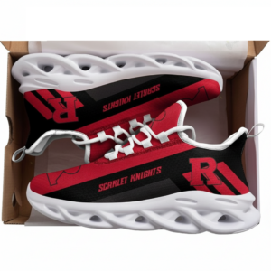 NCAA Rutgers Scarlet Knights Unique Air Max Shoes Air Cushion Sneakers