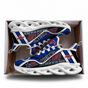 NCAA SMU Mustangs Air Max Shoes Air Cushion Sneakers