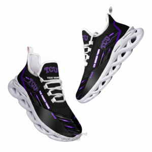 NCAA Tcu Horned Frogs Custom Name Clunky Unique Air Max Shoes Air Cushion Sneakers