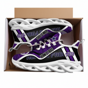 NCAA TCU Horned Frogs Air Max Shoes Air Cushion Sneakers