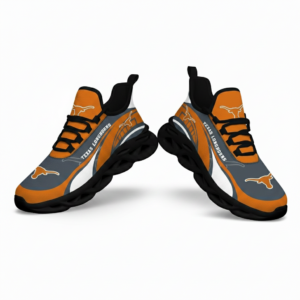 NCAA Texas Longhorns Football Clunky Unique Air Max Shoes Air Cushion Sneakers
