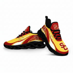 NCAA Usc Trojans Football Clunky Unique Air Max Shoes Air Cushion Sneakers