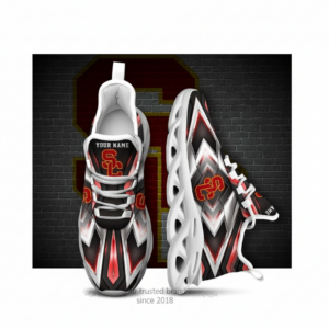 NCAA Usc Trojans Football Team Custom Name Clunky Unique Air Max Shoes Air Cushion Sneakers