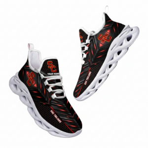NCAA Usc Trojans Ncaa Custom Name Clunky Unique Air Max Shoes Air Cushion Sneakers