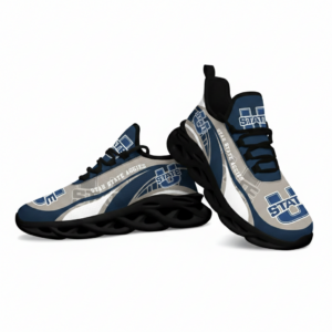 NCAA Utah State Aggies Football Clunky Unique Air Max Shoes Air Cushion Sneakers